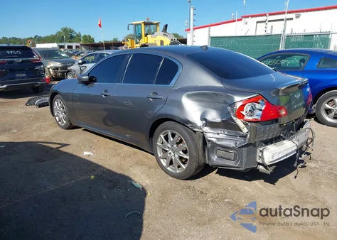 2012 Infiniti G37X from USA, damaged, VIN JN1CV6AR5CM674563